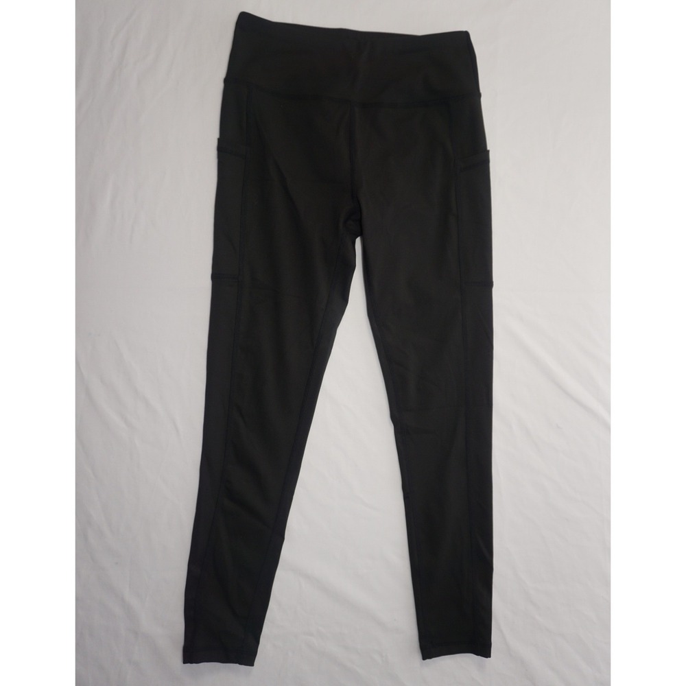 Black Leggings Small Activewear High Rise With Pockets